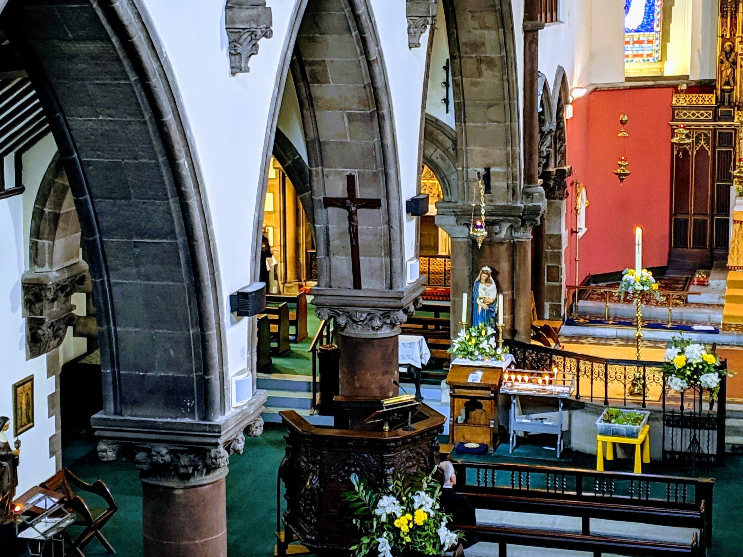 Interior photo of St Michael and All Saints